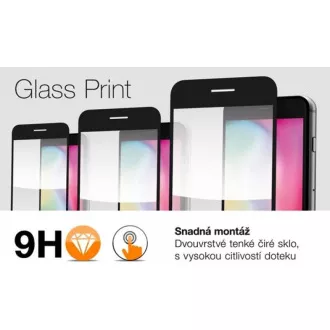 Alligator Schutz gehärtetes Glas GLASS PRINT, Xiaomi Redmi A2, schwarz, voller Bildschirm Klebstoff Alligator Schutz gehärtetes Glas GLASS PRINT, Xiaomi Redmi A2, schwarz, voller Bildschirm Klebstoff