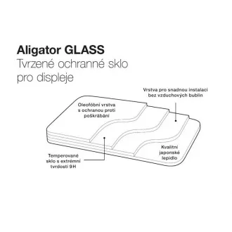 Aligator gehärtetes Glas GLASS Aligator RX850 Aligator gehärtetes Glas GLASS Aligator RX850