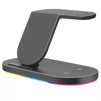 Alligator Smart Station S mit kabellosem 3-in-1-Laden, 15 W