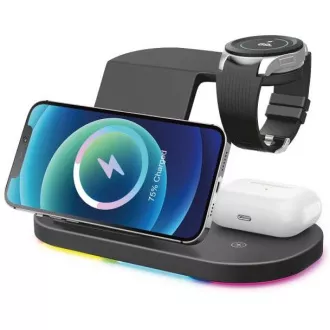 Alligator Smart Station S mit kabellosem 3-in-1-Laden, 15 W