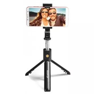 Bluetooth-Selfie-Stick ALIGATOR HA12, schwarz Bluetooth-Selfie-Stick ALIGATOR HA12, schwarz