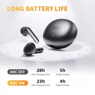 QCY - HT10 PRO  AilyBuds, ANC-Kopfhörer, schwarz