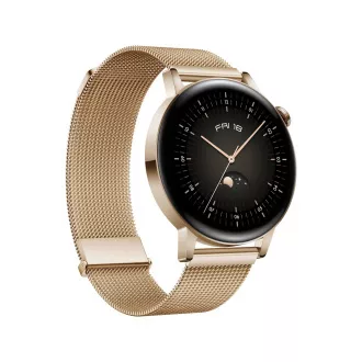 Huawei Watch GT 3/Gold/Elegantes Band/Gold Huawei Watch GT 3/Gold/Elegantes Band/Gold