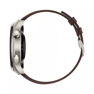 Huawei Watch 4 Pro/Titan/Elegantes Band/Braun Huawei Watch 4 Pro/Titan/Elegantes Band/Braun