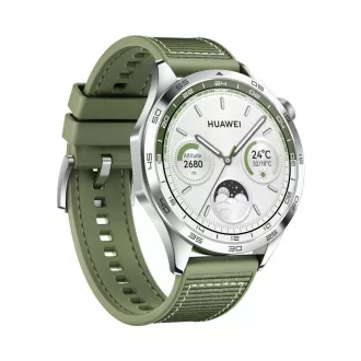 Huawei Watch GT 4/46mm/Silber/Elegantes Band/Grün