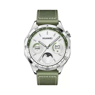 Huawei Watch GT 4/46mm/Silber/Elegantes Band/Grün