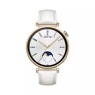 Huawei Watch GT 4/41mm/Gold/Elegantes Band/Weiß Huawei Watch GT 4/41mm/Gold/Elegantes Band/Weiß