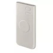 Samsung Powerbank 10000mAh 25W mit drahtloser Aufladung Beige