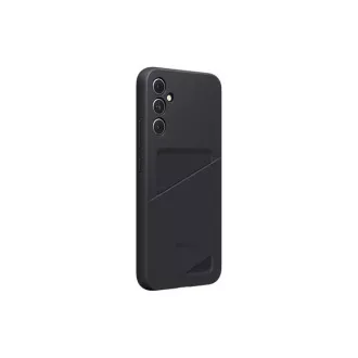 Samsung Backcover mit Kartenfach für Samsung Galaxy A34 Schwarz