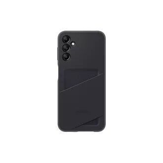 Samsung Backcover mit Kartenfach für Samsung Galaxy A14 Schwarz
