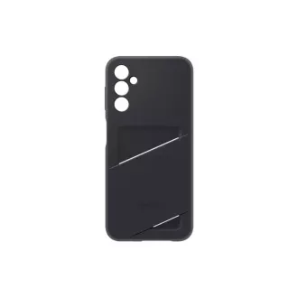 Samsung Backcover mit Kartenfach für Samsung Galaxy A14 Schwarz