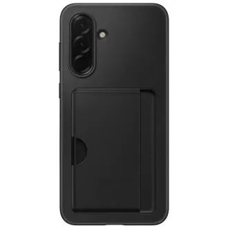Samsung Backcover mit Kartenfach für Galaxy A36 Schwarz