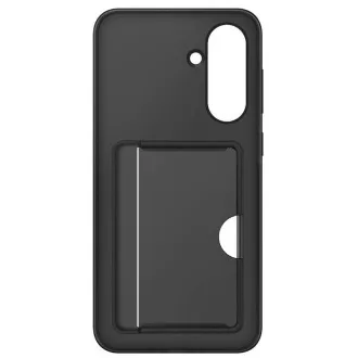 Samsung Backcover mit Kartenfach für Galaxy A36 Schwarz