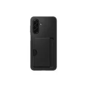 Samsung Backcover mit Kartenfach A17 Schwarz