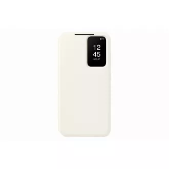 Samsung Flip Case Smart View für Samsung Galaxy S23+  Creme