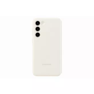 Samsung Flip Case Smart View für Samsung Galaxy S23+  Creme
