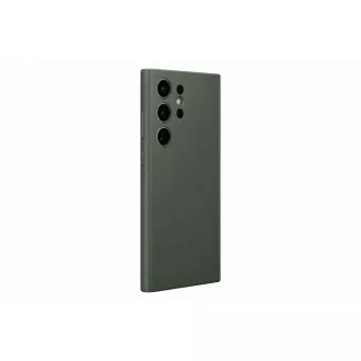 Samsung Leder Rückwand für Samsung Galaxy S23 Ultra Grün