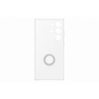 Samsung Transparente Hülle mit abnehmbarem Zubehörhalter für Samsung Galaxy S23 Ultra