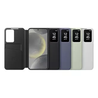 Samsung Flip Case Smart View S24 Schwarz - Unverpackt Samsung Flip Case Smart View S24 Schwarz - Unverpackt