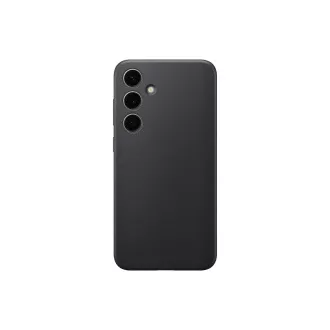 Samsung Vegan Leder Rückseite Abdeckung S24 Schwarz Samsung Vegan Leder Rückseite Abdeckung S24 Schwarz
