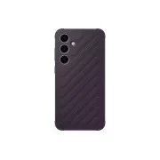 Samsung S24  Dunkelviolett gehärtete Rückabdeckung