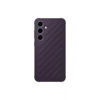 Samsung S24  Dunkelviolett gehärtete Rückabdeckung