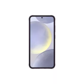 Samsung S24  Dunkelviolett gehärtete Rückabdeckung