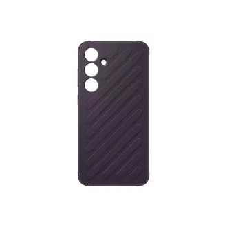 Samsung S24  Dunkelviolett gehärtete Rückabdeckung