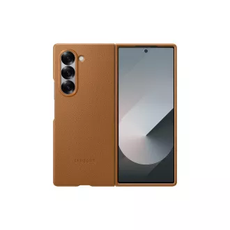 Samsung Vegan Leder Schutzhülle für Fold 6 Braun Samsung Vegan Leder Schutzhülle für Fold 6 Braun
