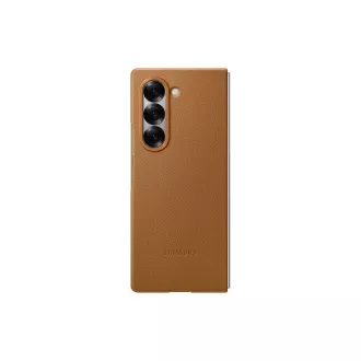 Samsung Vegan Leder Schutzhülle für Fold 6 Braun Samsung Vegan Leder Schutzhülle für Fold 6 Braun