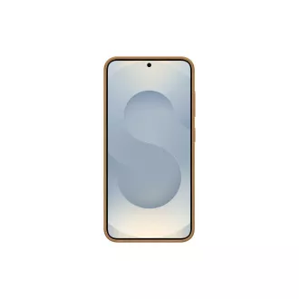 Samsung Veganes Leder Schutzhülle für Galaxy S25 Braun