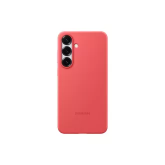 Samsung Silikon Rückwand für Galaxy S25 Rot Samsung Silikon Rückwand für Galaxy S25 Rot