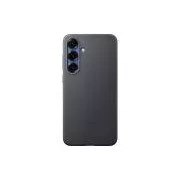 Samsung Vegan Leder Schutzhülle für Galaxy S25  Schwarz