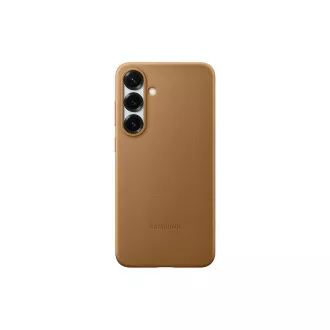 Samsung Veganes Leder Schutzhülle für Galaxy S25  Braun