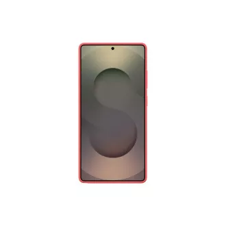 Samsung Silikon Rückwand für Galaxy S25 Ultra Rot