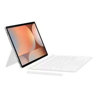 Samsung Schutzhülle mit Tastatur und Touchpad für Tab S10 /S9 /S9 FE Weiß Samsung Schutzhülle mit Tastatur und Touchpad für Tab S10 /S9 /S9 FE Weiß