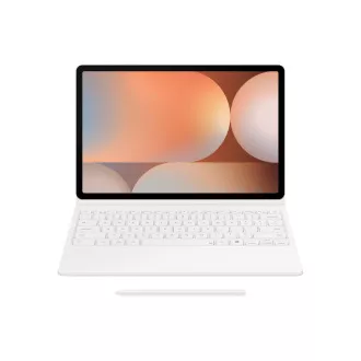 Samsung Schutzhülle mit Tastatur und Touchpad für Tab S10 /S9 /S9 FE Weiß Samsung Schutzhülle mit Tastatur und Touchpad für Tab S10 /S9 /S9 FE Weiß