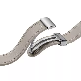 Samsung Eco Leder Hybridband mit Faltschließe (Größe M/L) Etoupe Samsung Eco Leder Hybridband mit Faltschließe (Größe M/L) Etoupe