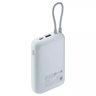 Xiaomi Power Bank 10000mAh (Integriertes Kabel) Eisblau GL