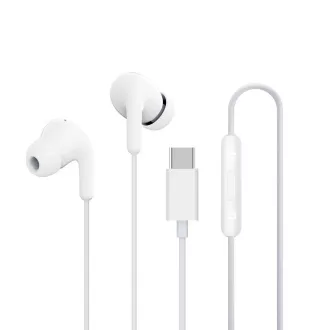 Xiaomi Typ-C Kopfhörer M2413E1/USB-C/Draht/Weiß Xiaomi Typ-C Kopfhörer M2413E1/USB-C/Draht/Weiß
