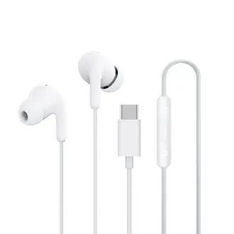 Xiaomi Typ-C Kopfhörer M2413E1/USB-C/Draht/Weiß Xiaomi Typ-C Kopfhörer M2413E1/USB-C/Draht/Weiß