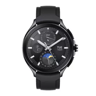 Xiaomi Watch 2 Pro 4G LTE/46mm/Schwarz/Sportband/Schwarz