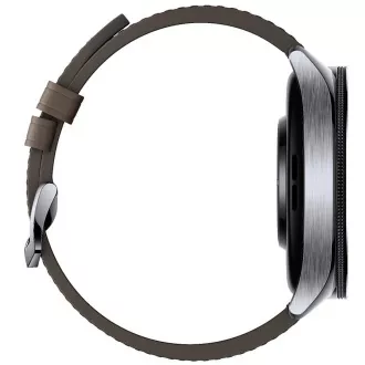 Xiaomi Watch 2 Pro 4G LTE/46mm/Silber/Elegantes Band/Braun