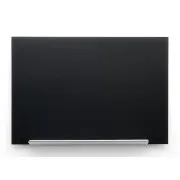 Glasplatte „Diamond Glass“, 67,7 × 38,1 cm, schwarz