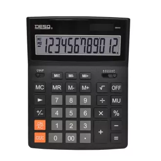 DESQ XXL Taschenrechner, schwarz