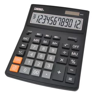 DESQ XXL Taschenrechner, schwarz