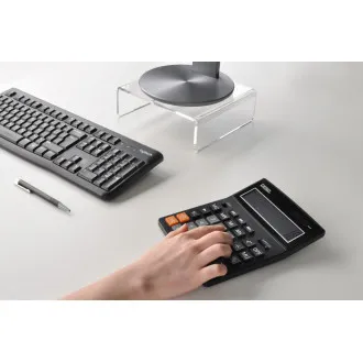 DESQ XXL Taschenrechner, schwarz