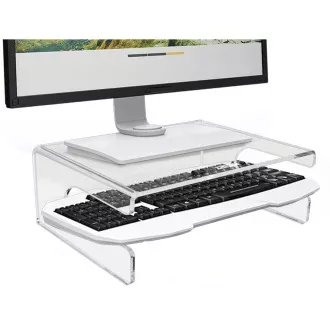 DESQ Monitorständer mit Tastaturausschnitt DESQ Monitorständer mit Tastaturausschnitt