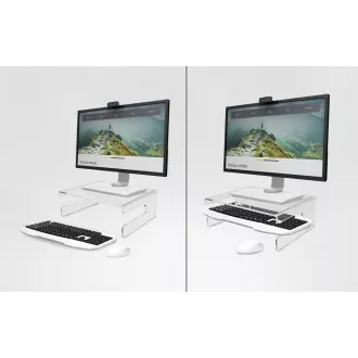 DESQ Monitorständer mit Tastaturausschnitt DESQ Monitorständer mit Tastaturausschnitt