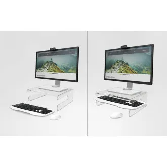 DESQ Monitorständer mit Tastaturausschnitt DESQ Monitorständer mit Tastaturausschnitt